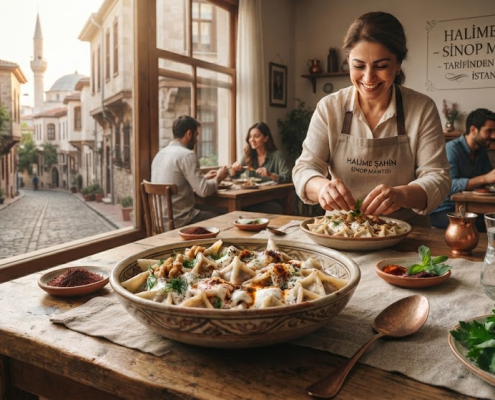 İstanbul'da Sinop mantısı, Ataşehir Sinop mantısı, Sinop Mantısı Halime Şahin, el yapımı Sinop mantısı, en iyi Sinop mantısı İstanbul, cevizli Sinop mantısı, Ataşehir mantıcı, Karadeniz mantısı, mantı restoranı Ataşehir, Sinop mantısı sipariş
